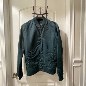 Vintage Teal Green Bomber (Forever 21)
